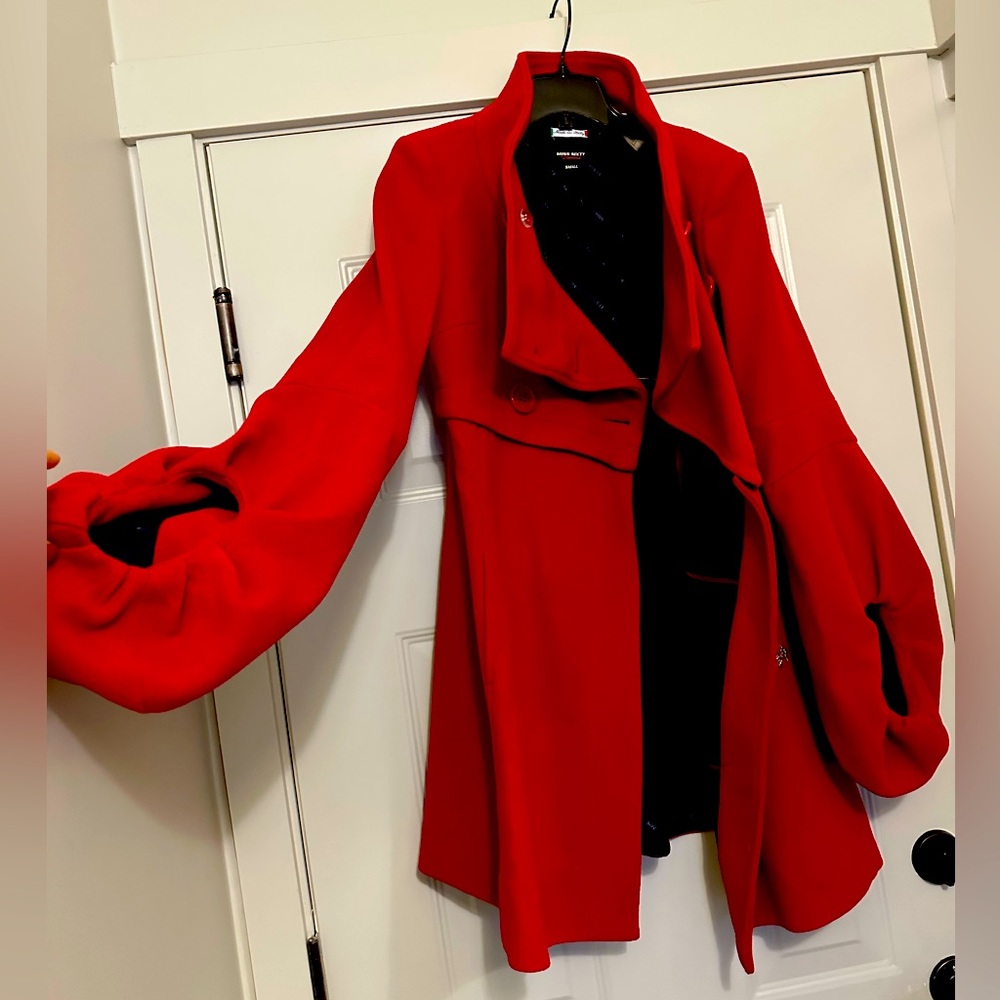 Miss sixty bell sleeve wool coat